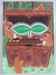 竝木衣久美平成25年度和歌山県国土緑化育樹ポスター知事賞