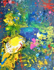 ２年　谷口万桜「心」平成30年度県高校総合文化祭