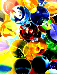 3年-谷口万桜-「UNIVERSE」2019近畿高校総合文化祭　奨励賞　第68回和歌山市美術展　入選..-